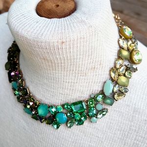 J. Crew Brulee Choker Style Statement Necklace